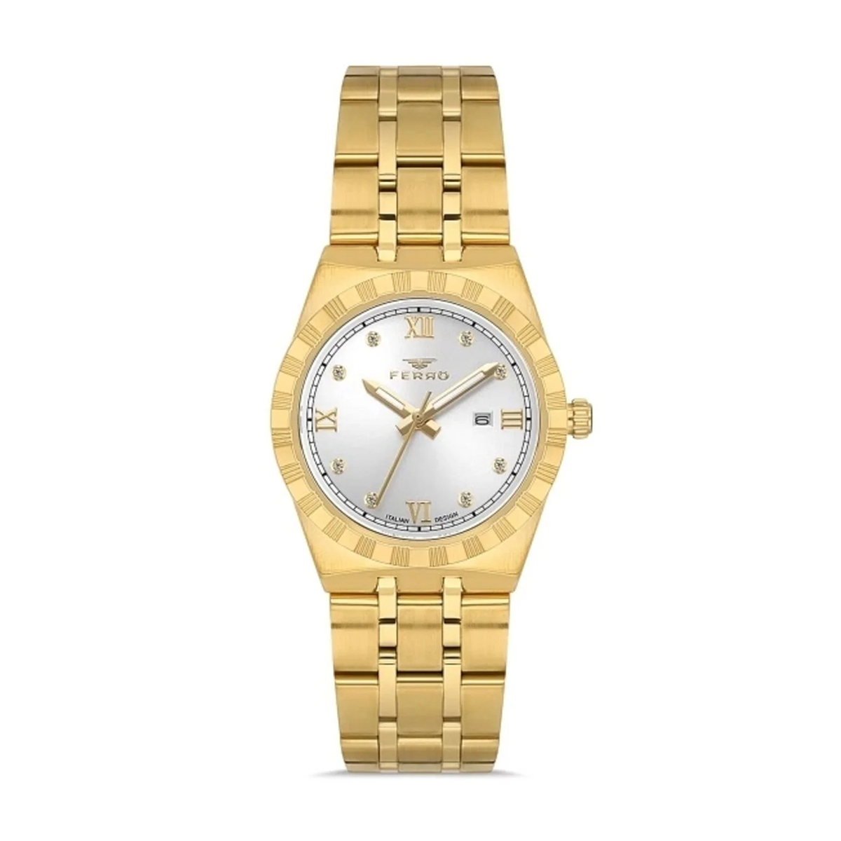 MONTRE FERRO FEMME SIMPLE ACIER